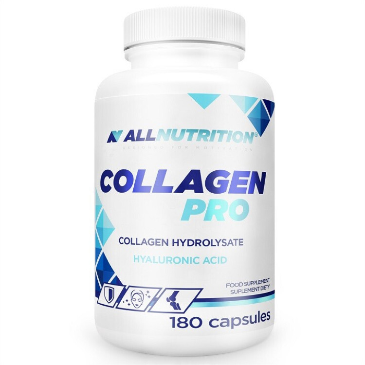 Allnutrition Kollagen Pro, 180 kapsler