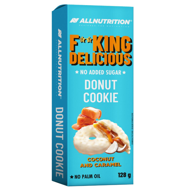 Allnutrition Fitking Delicious Donut Cookie, 128 gram