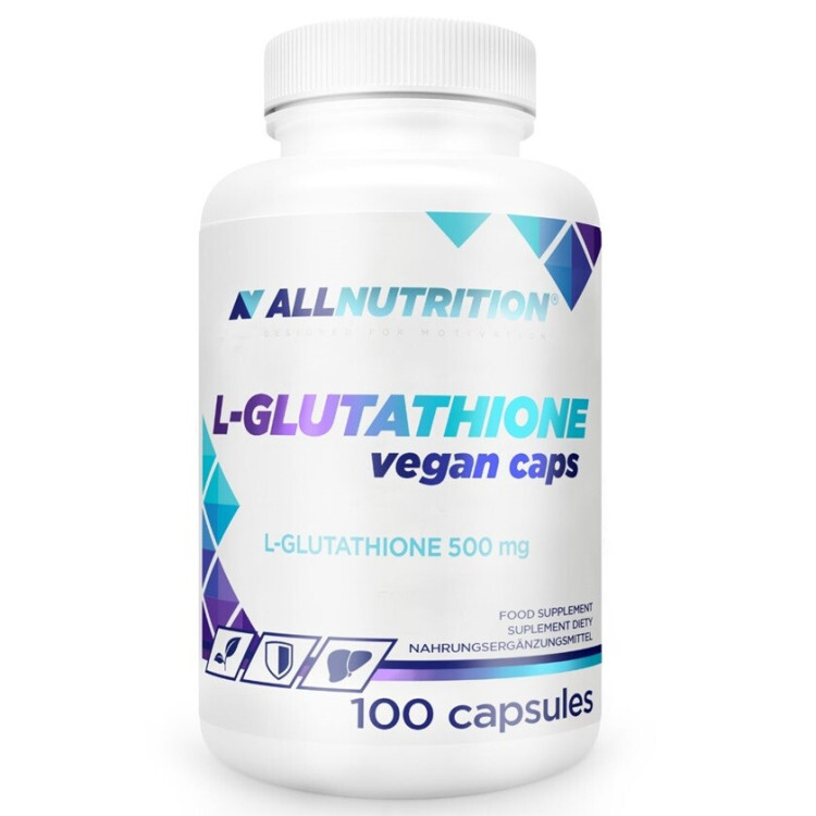 Allnutrition L-Glutathion, 500 mg, 100 kapsler