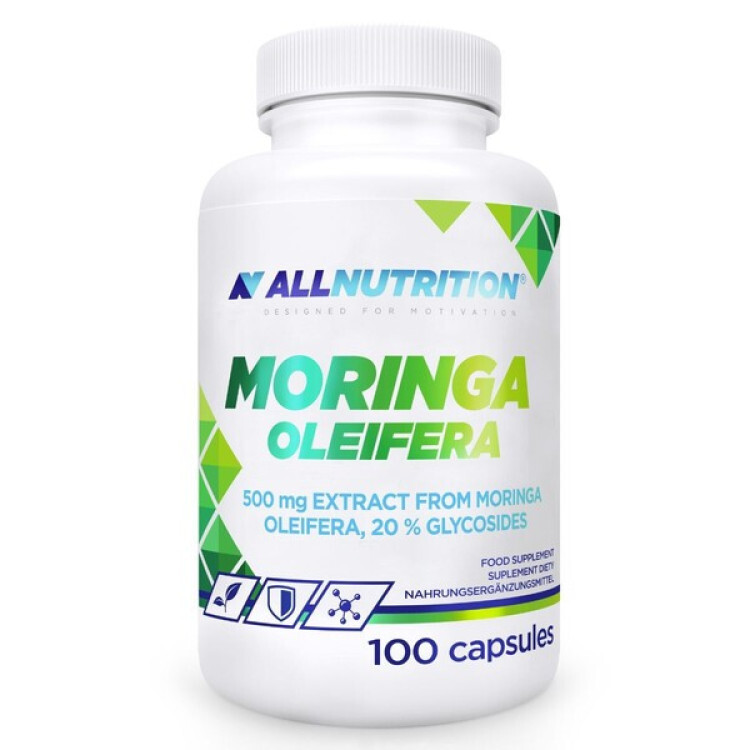 Allnutrition Moringa Oleifera, 100 kapsler