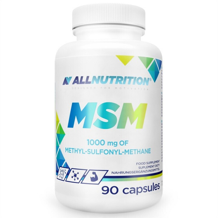 Allnutrition MSM, 1000 mg, 90 kapsler