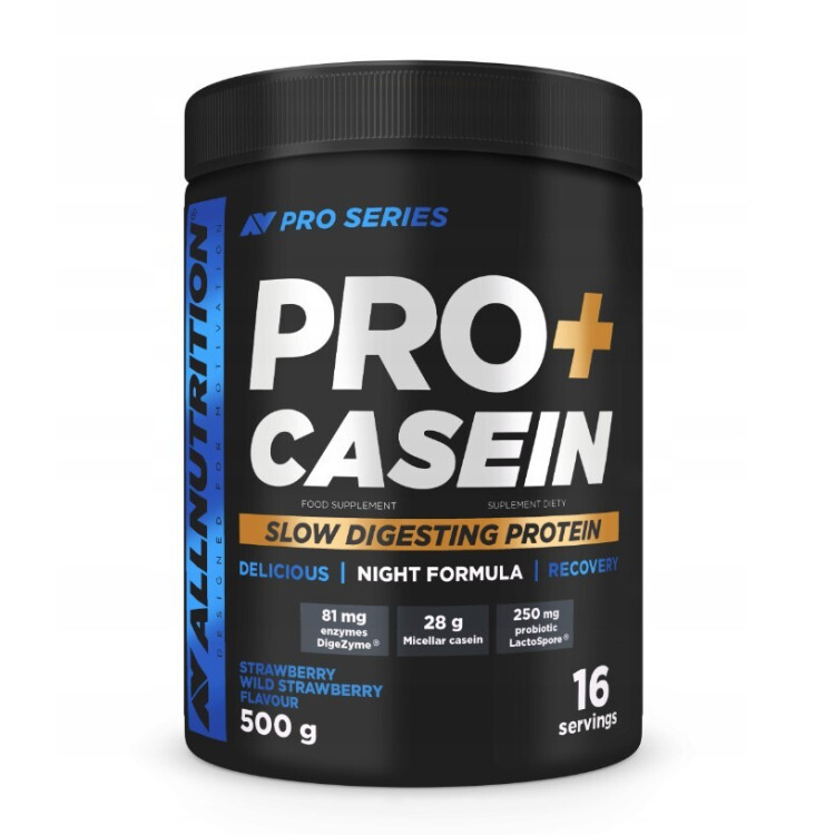 Allnutrition Pro+ Casein, 500 gram