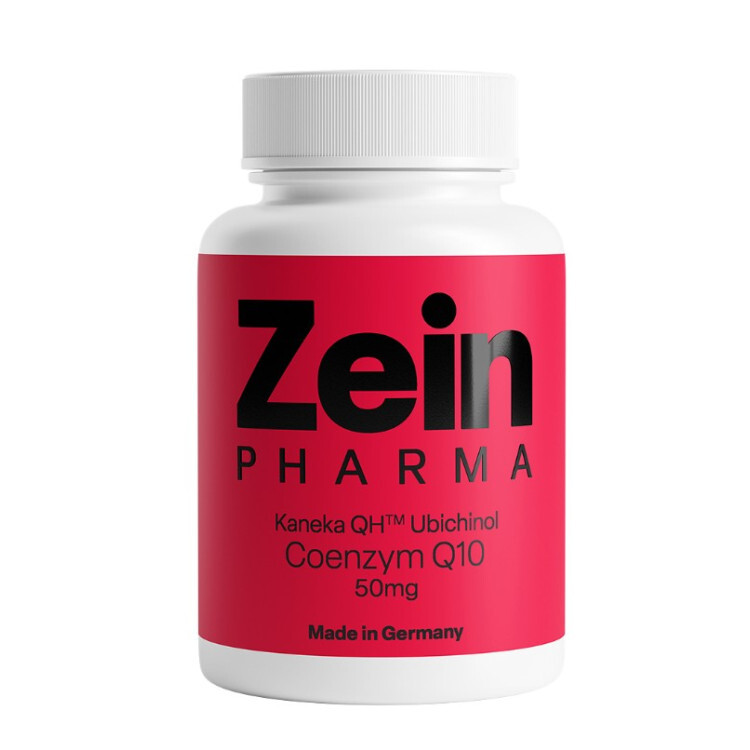 Zein Coenzym Q10 Kaneka QH Ubiquinol 50 mg, 60 kapsler