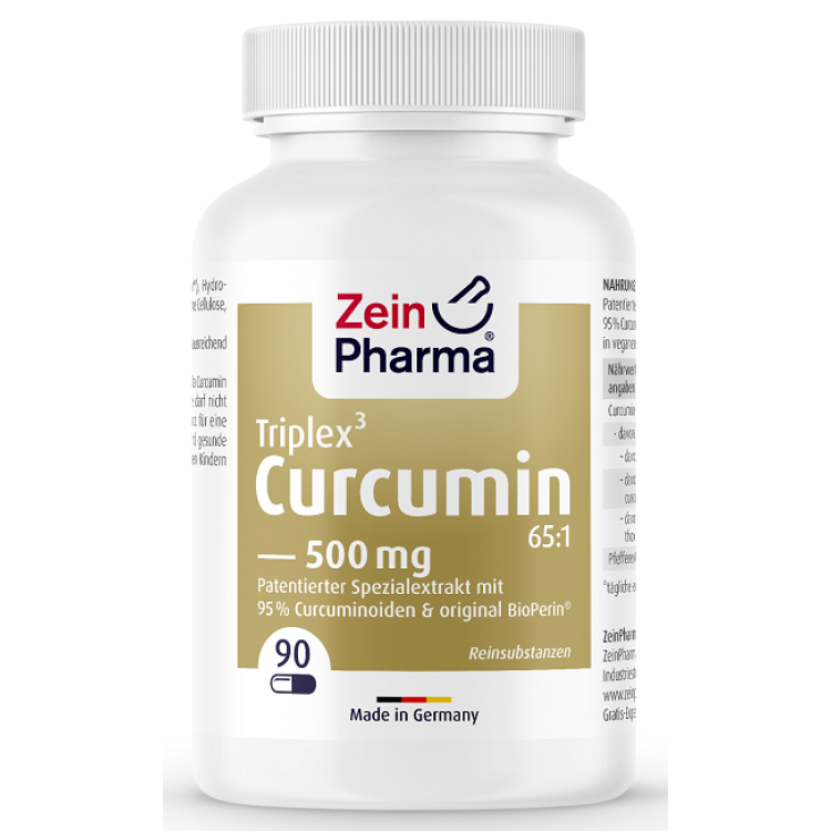 Zein Curcumin Triplex 500 mg, 150 kapsler