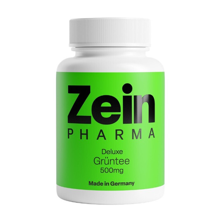 Zein Green Tea Deluxe grøn te 500 mg, 60 kapsler