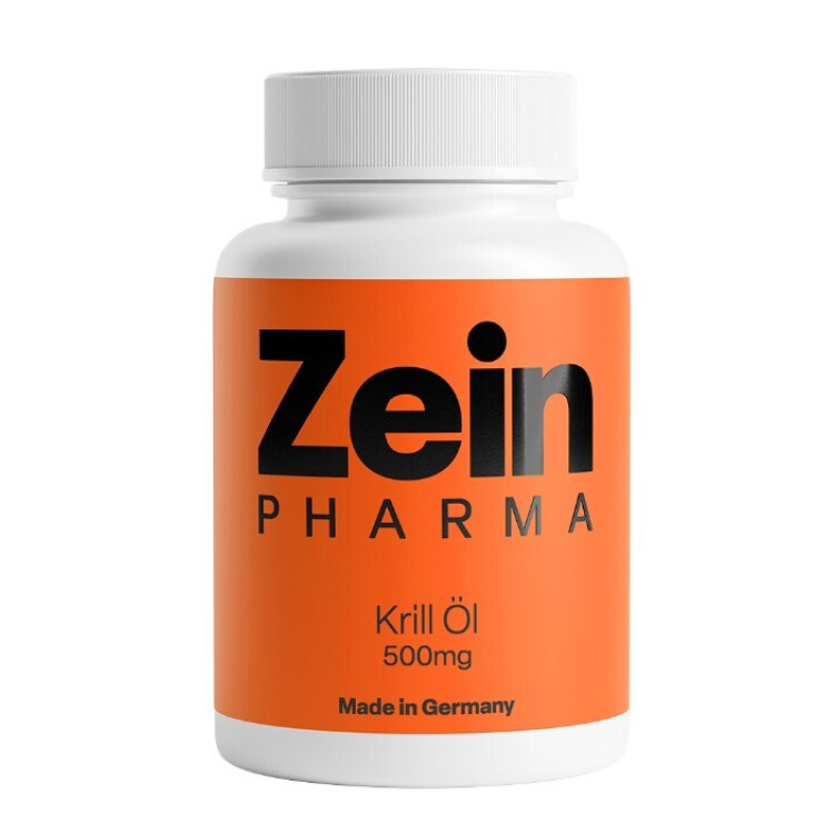 Zein Antarktisk krillolie 500 mg, 60 kapsler