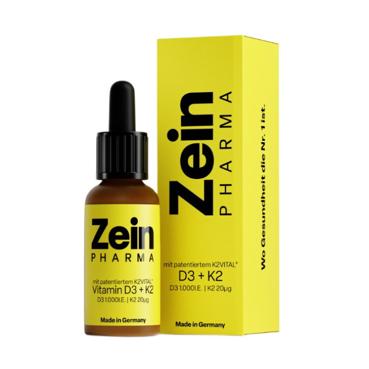 Zein Vitamin D3 + K2 flydende 25 ml