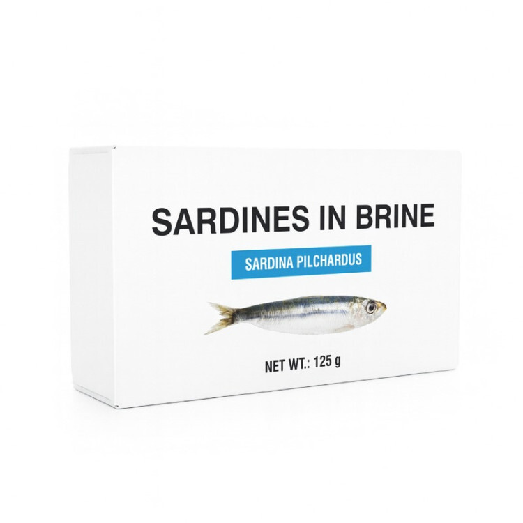 Sardiner i saltlage (125 g)