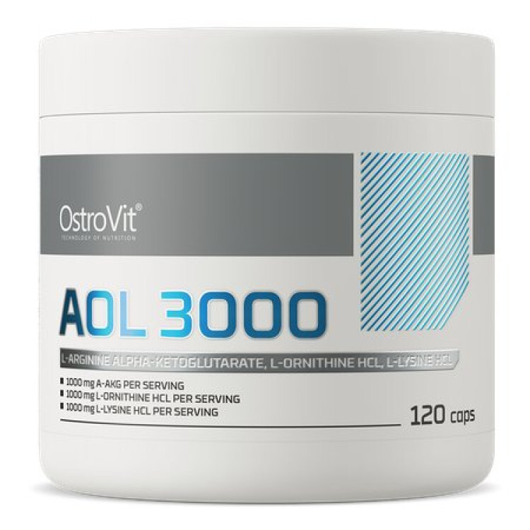 OstroVit AOL 3000 mg, 120 kapsler