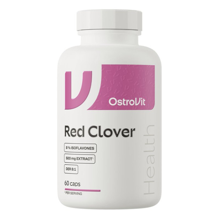OstroVit Red Clover, 60 kapsler
