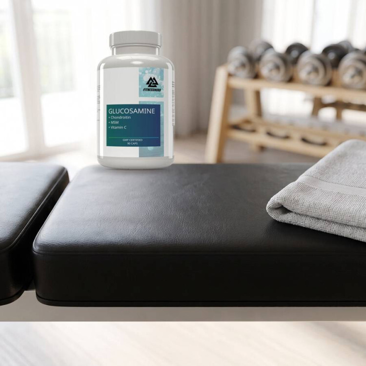 Fitnessnord Glukosamin, MSM og chondroitin (90 kapsler)