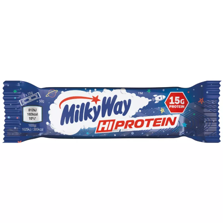 MILKY WAY HIGH PROTEIN BAR 1 x 50 g-Milk Chocolate