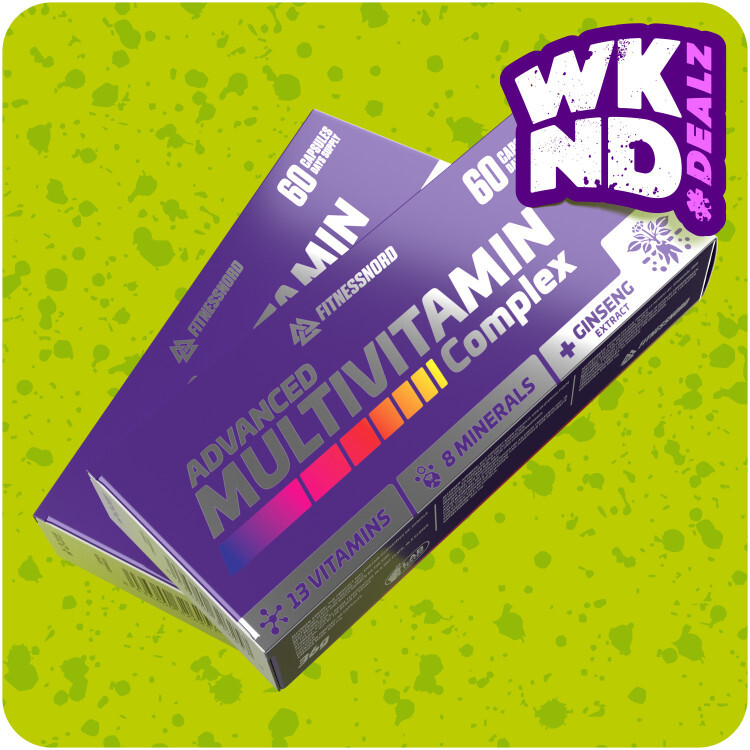 Fitnessnord Multivitamin Complex (60 caps) - BUY 1 GET 1 FREE
