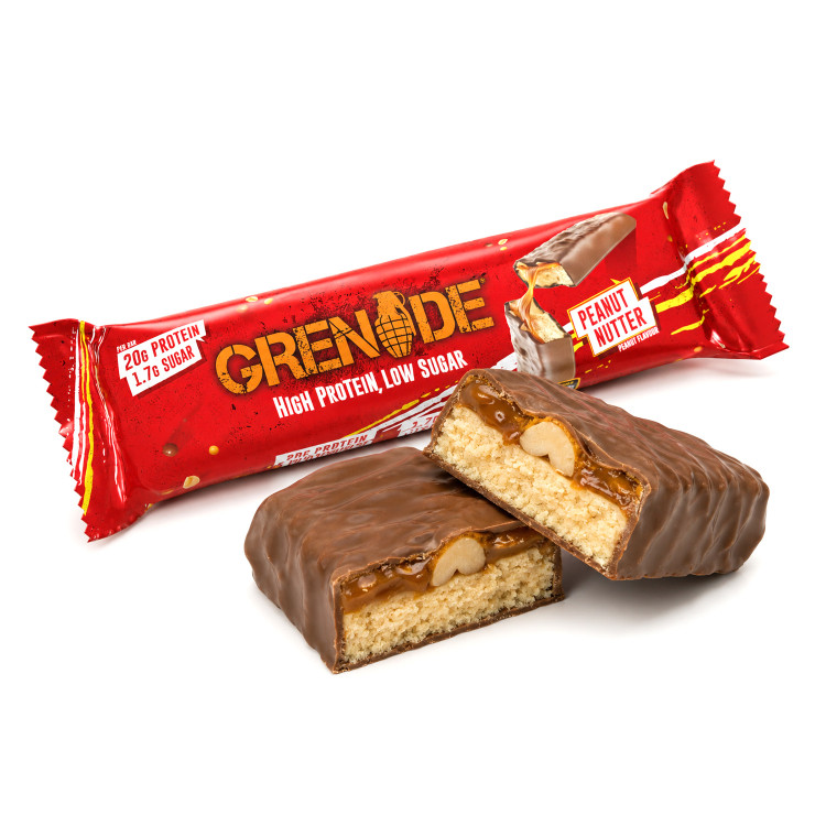 Grenade bar med 37% protein (1 x 60 g)-Peanut Nutter