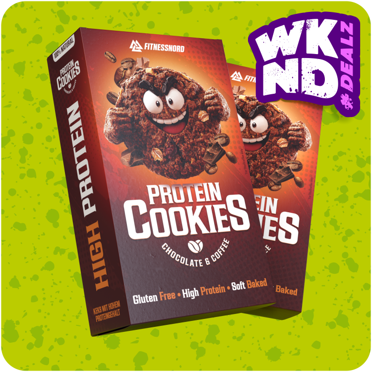 Chokolade Protein Cookies med kaffe - BUY 2 GET 1 FREE