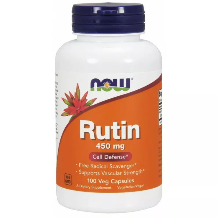 NOW FOODS RUTIN 450 mg 100 stk 