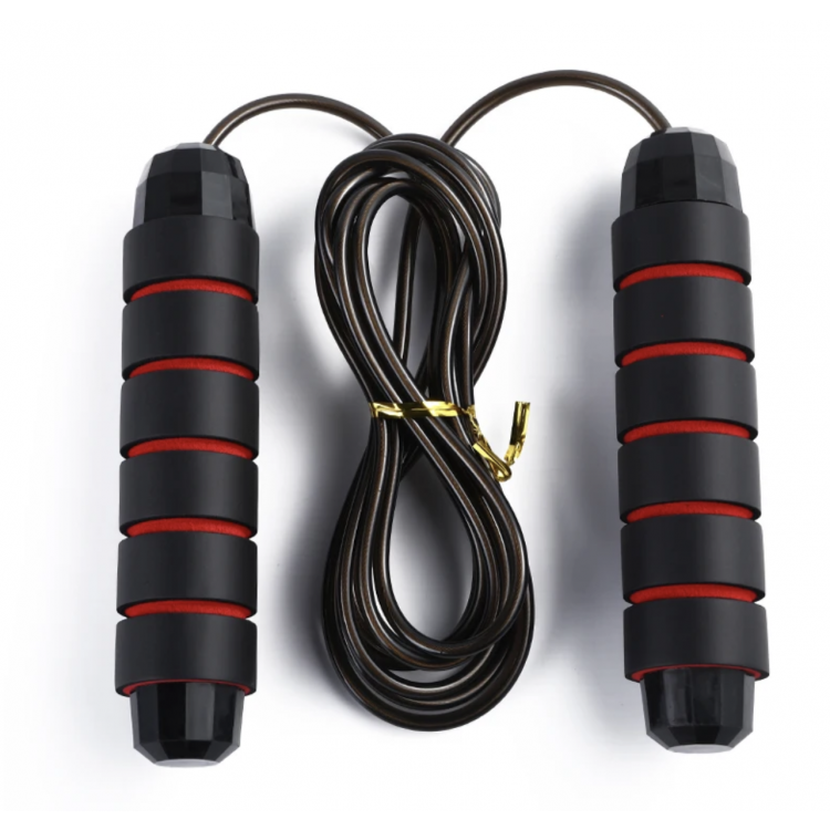 Justerbart Sjippetov med Vægte - Red (410 g)