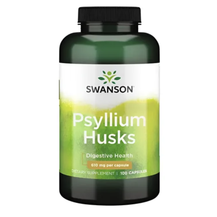 Swanson Psylliumskaller (100 kapsler)