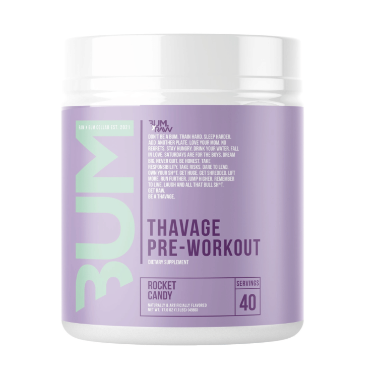 CBUM Thavage Pre-workout Pulver (20 servings), Bedst før 30.07.2026 - Rocket Candy