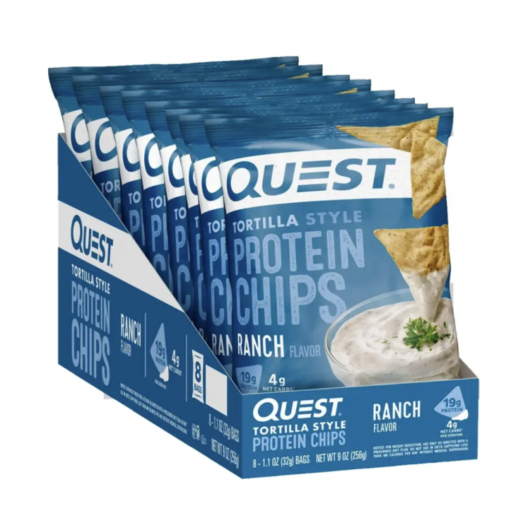 QUEST NUTRITION PROTEIN CHIPS (8 x 32 g)