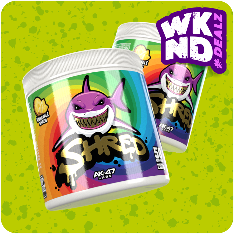 Shred pre-workout (50 portioner) - BUY 1 GET 1 FREE