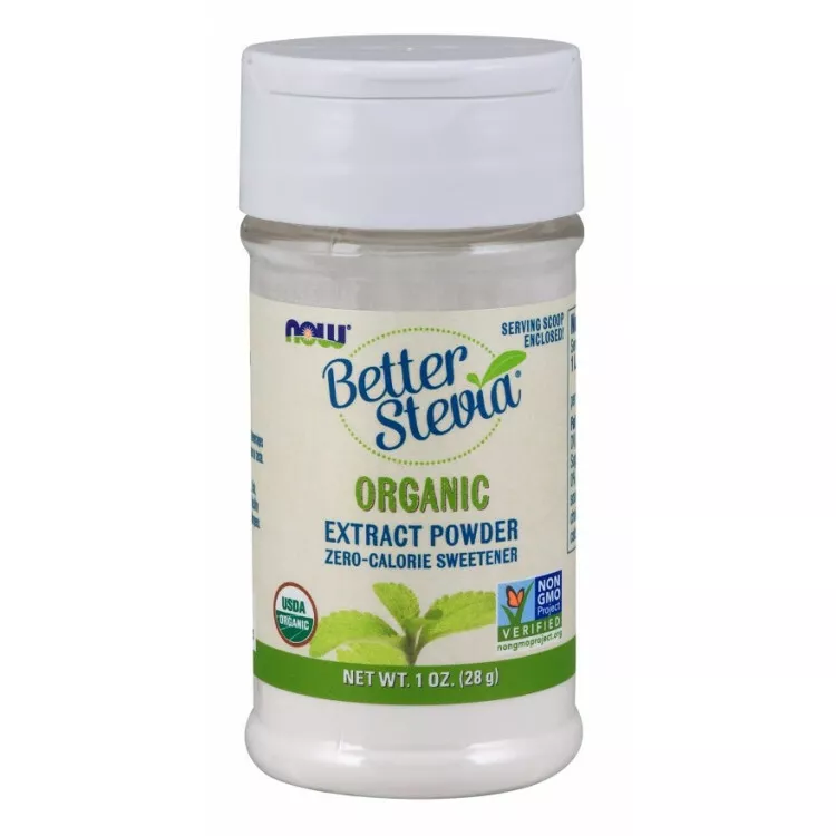 NOW FOODS BETTER STEVIA EXTRACT POWDER ORGANIC 113 g 