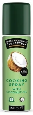INTERNATIONAL COLLECTION COOKING SPRAY COCONUT 190 ml