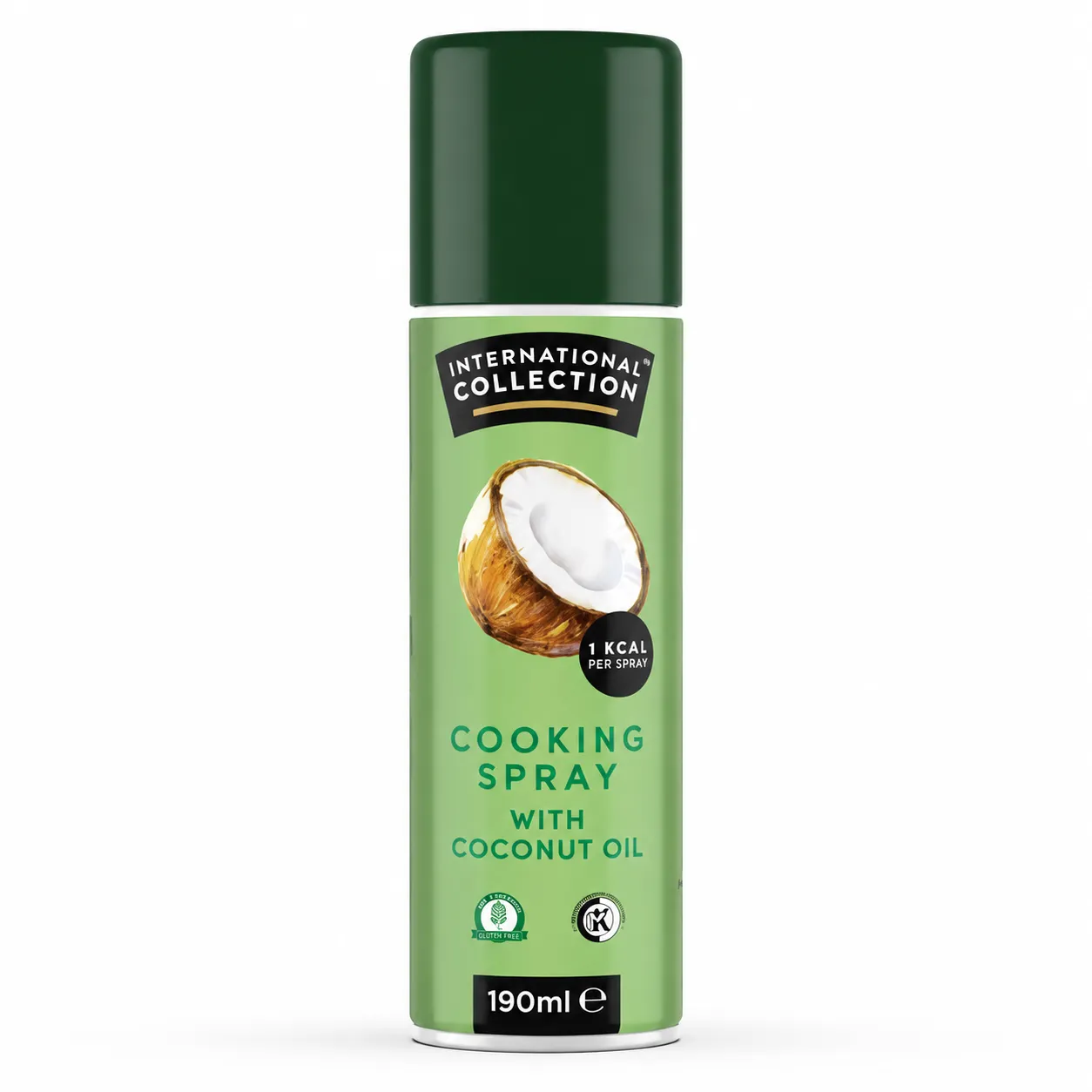 Cooking Spray (190ml)-Coconut, Bedst før 20.08.2026