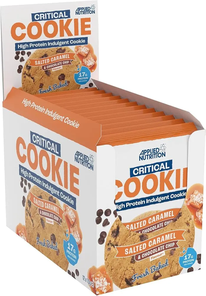 Protein Cookie (12 x 73 g) - Salted Caramel & Chocolate Chip