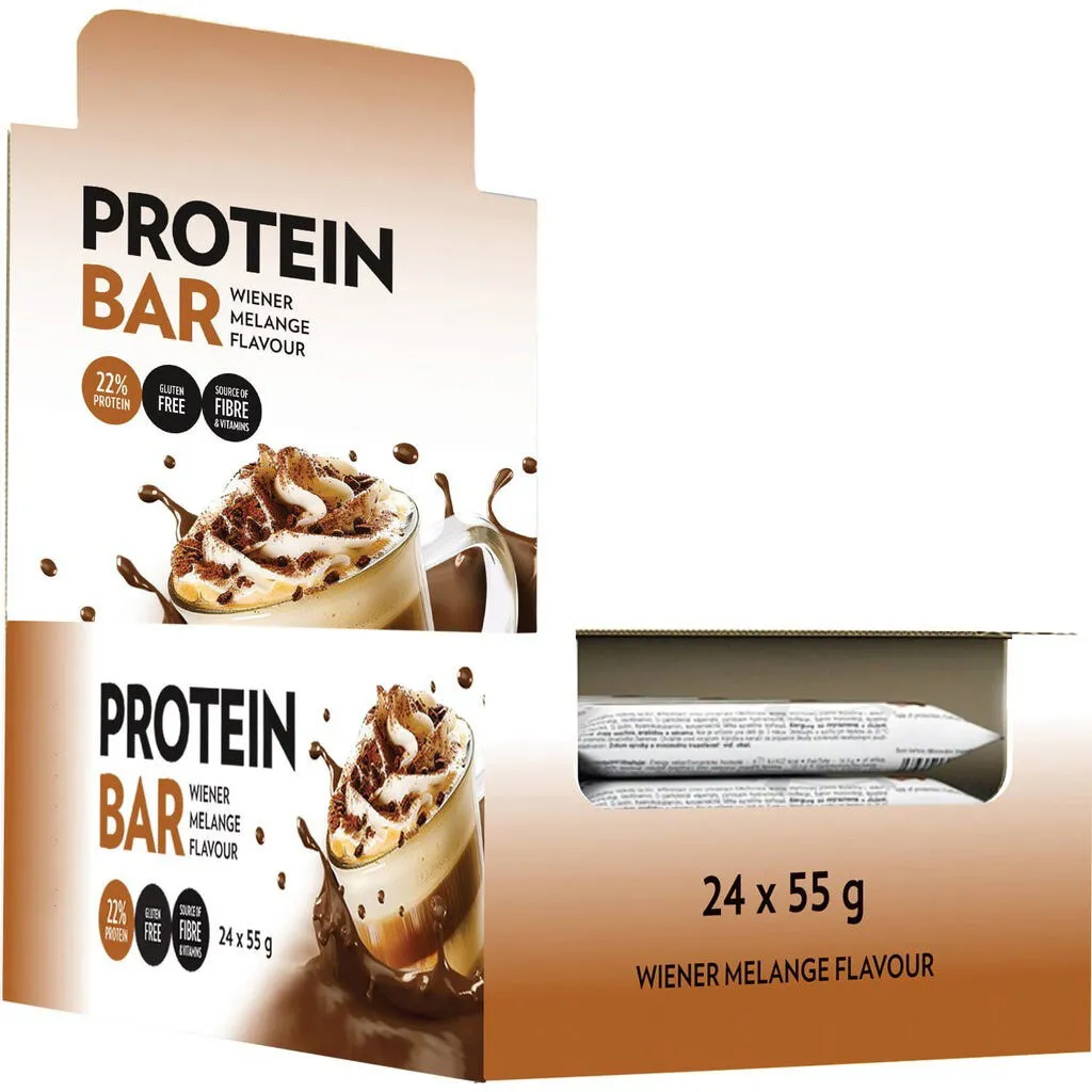 Proteinbar, bedst før: 27/01/2026 (24 x 55 g) - Tiramisu