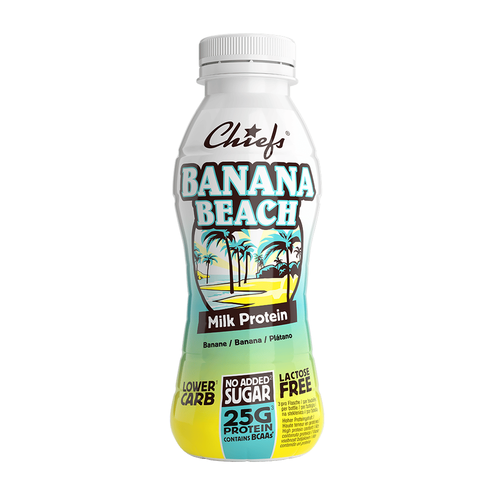 Banana Beach smag høj proteindrik (330 ml)