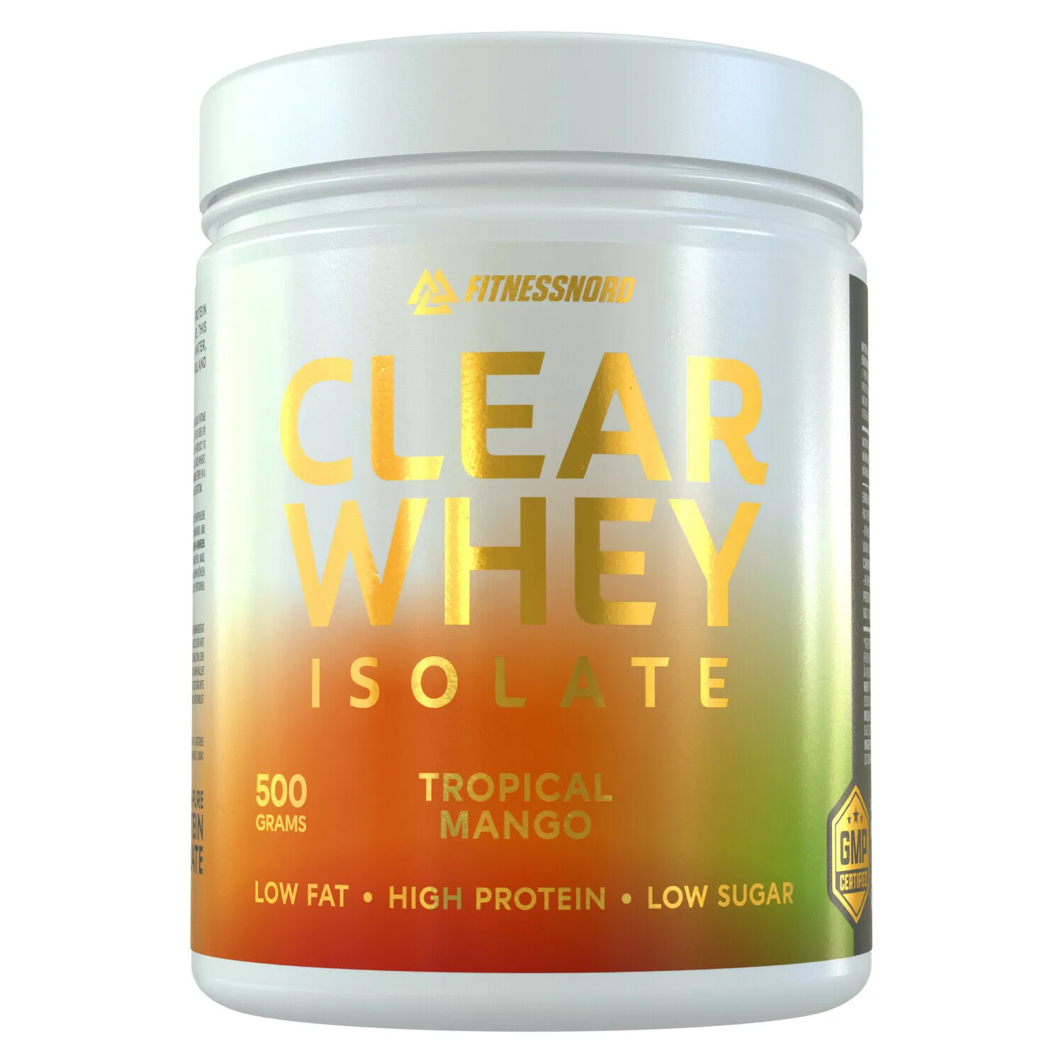 Clear whey valleproteinisolat (500 g)