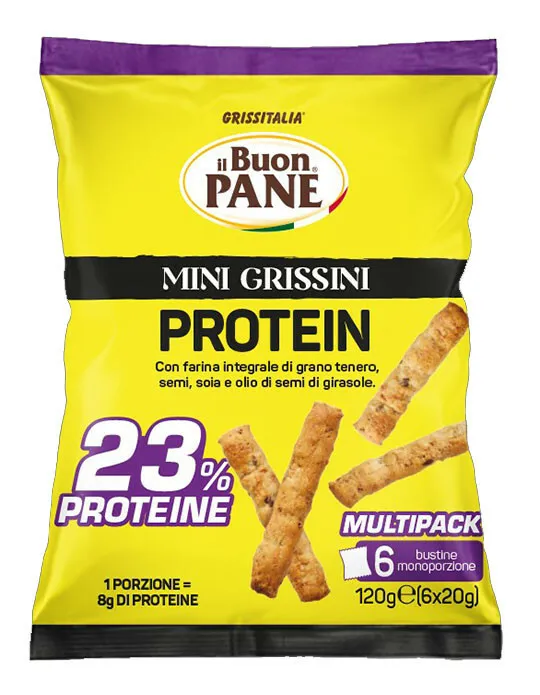 Protein grissini brødstænger sixpack (6 x 20 g)