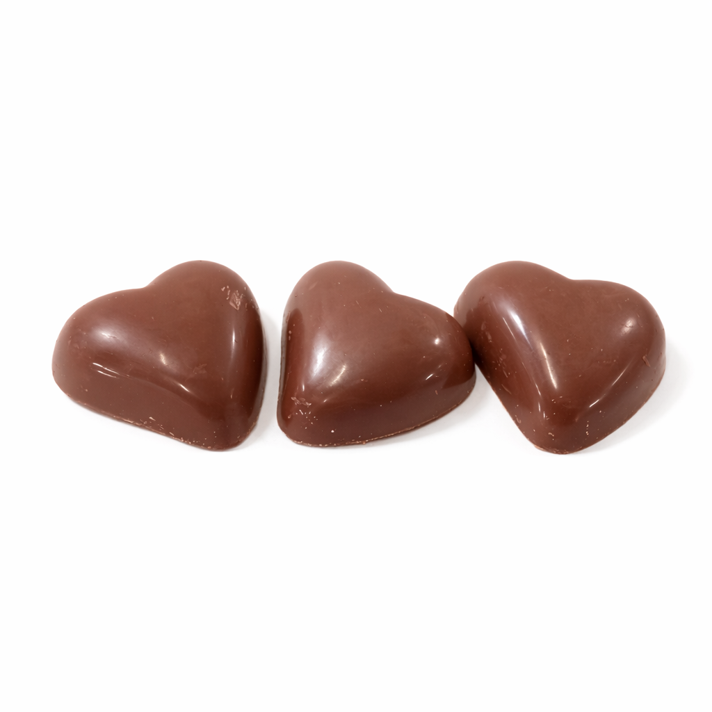 Protein Hjerter (3 x 10 g) - Salted Caramel Chokolade Søde snacks Mad ...
