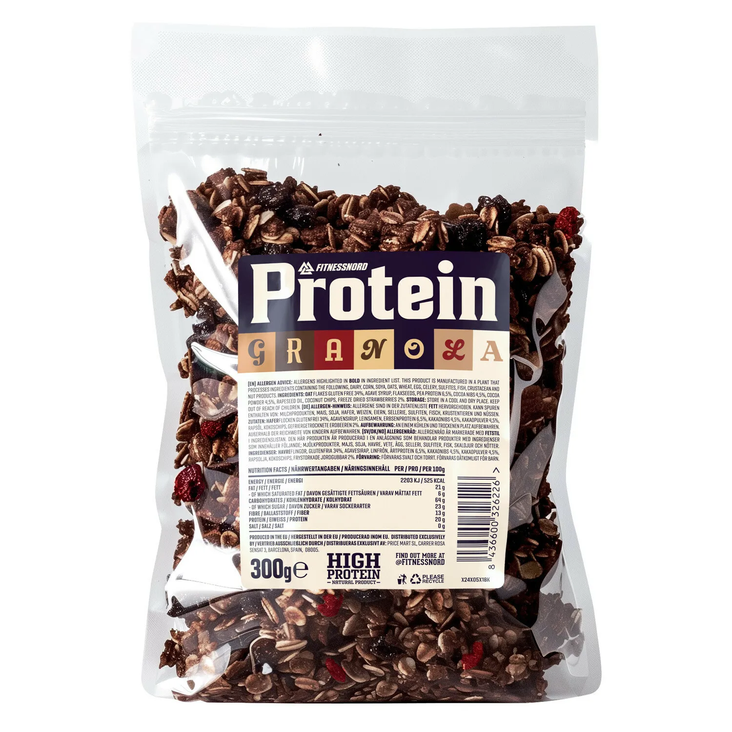 Høj Protein Granola (300g)