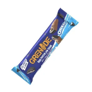 Grenade bar med 37% protein (1 x 60 g) - Oreo, Bedst før 30.06.2026