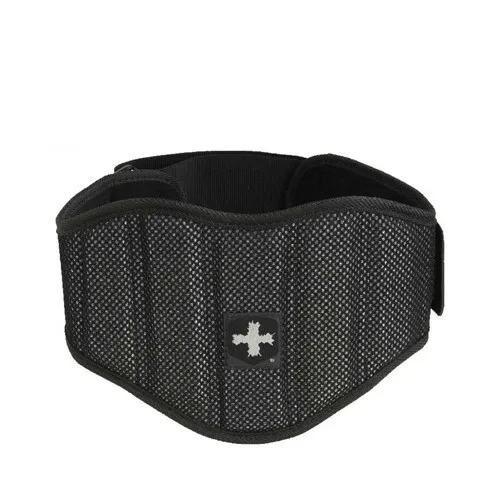 HARBINGER FIRM FIT CONTOURED BELT (BLACK)
