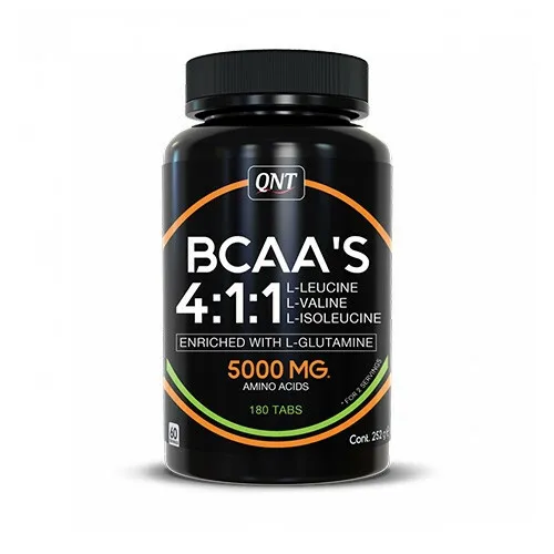 QNT BCAA 4:1:1 + L-GLUTAMINE (180 TABS)