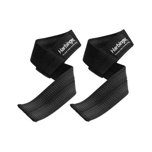 HARBINGER BIG GRIP LIFTING STRAPS 21.5 INCH (BLACK)