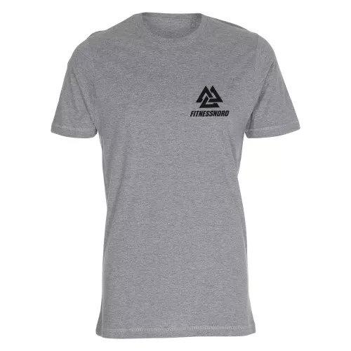 Unisex t-shirt i grå