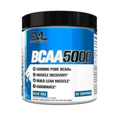 EVL NUTRITION FLAVORED BCAA 5000 (30 SERV) CHERRY LIMEADE