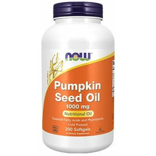 NOW FOODS PUMPKIN SEED OIL 1000 mg 200 stk