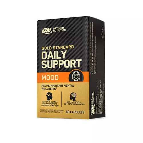 OPTIMUM NUTRITION GOLD STANDARD DAILY SUPPORT MOOD (60 CAPS) UNFLAVOURED