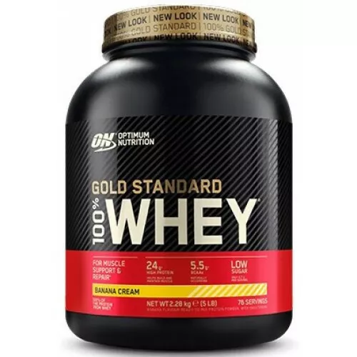 Gold standard proteinpulver (2,3 kg)