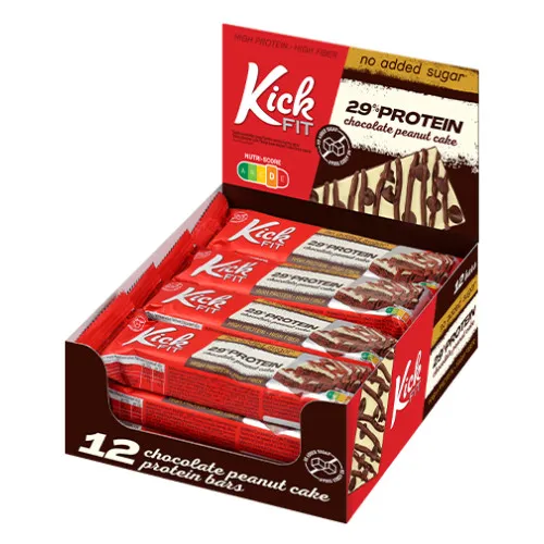 Proteinbar 29 % – chokolade & peanut (12 x 50 g)