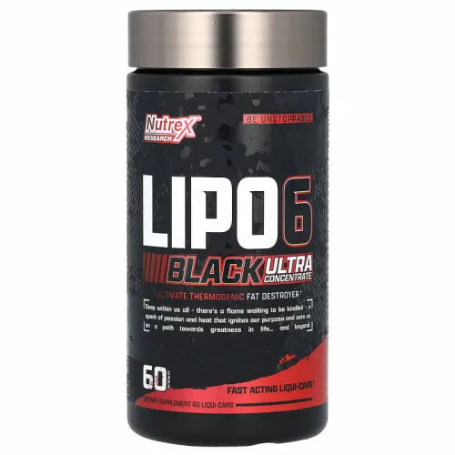 NUTREX LIPO-6 BLACK ULTRA CONCENTRATE 60 stk 