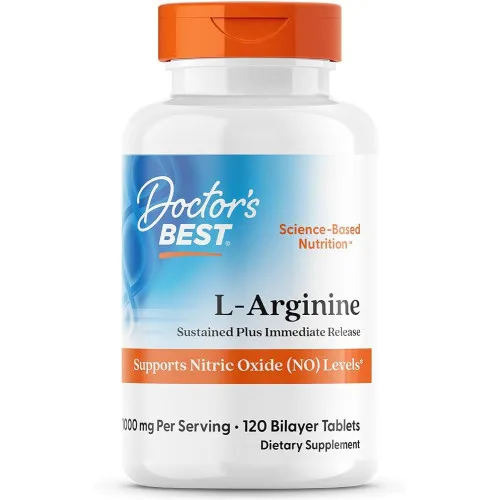 L-Arginine, Sustained + Immediate Release 1000mg, 120 tabletter