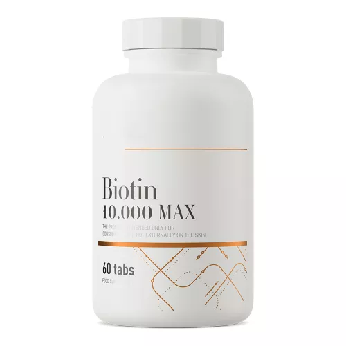 Biotin høj dosis (60 tabletter)