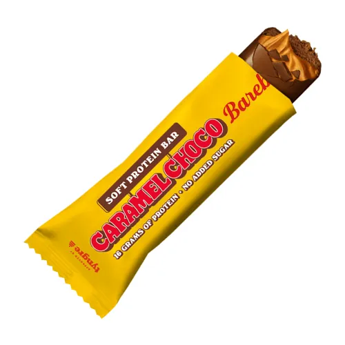 BAREBELLS SOFT PROTEIN BAR 1 x 55 g - Caramel Choco