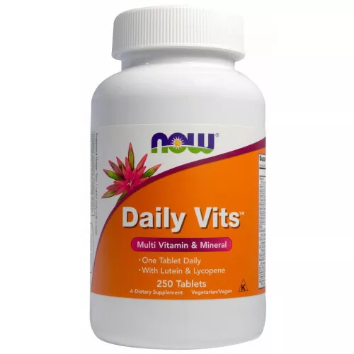 NOW FOODS DAILY VITS 250 stk 